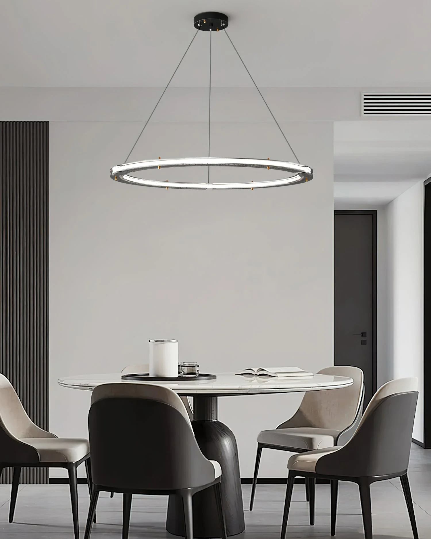 Lunara Dual-Ring Crystal Chandelier - Image 21