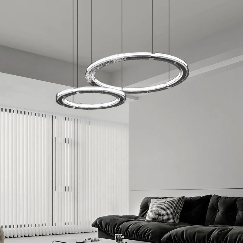 Lunara Dual-Ring Crystal Chandelier - Image 28