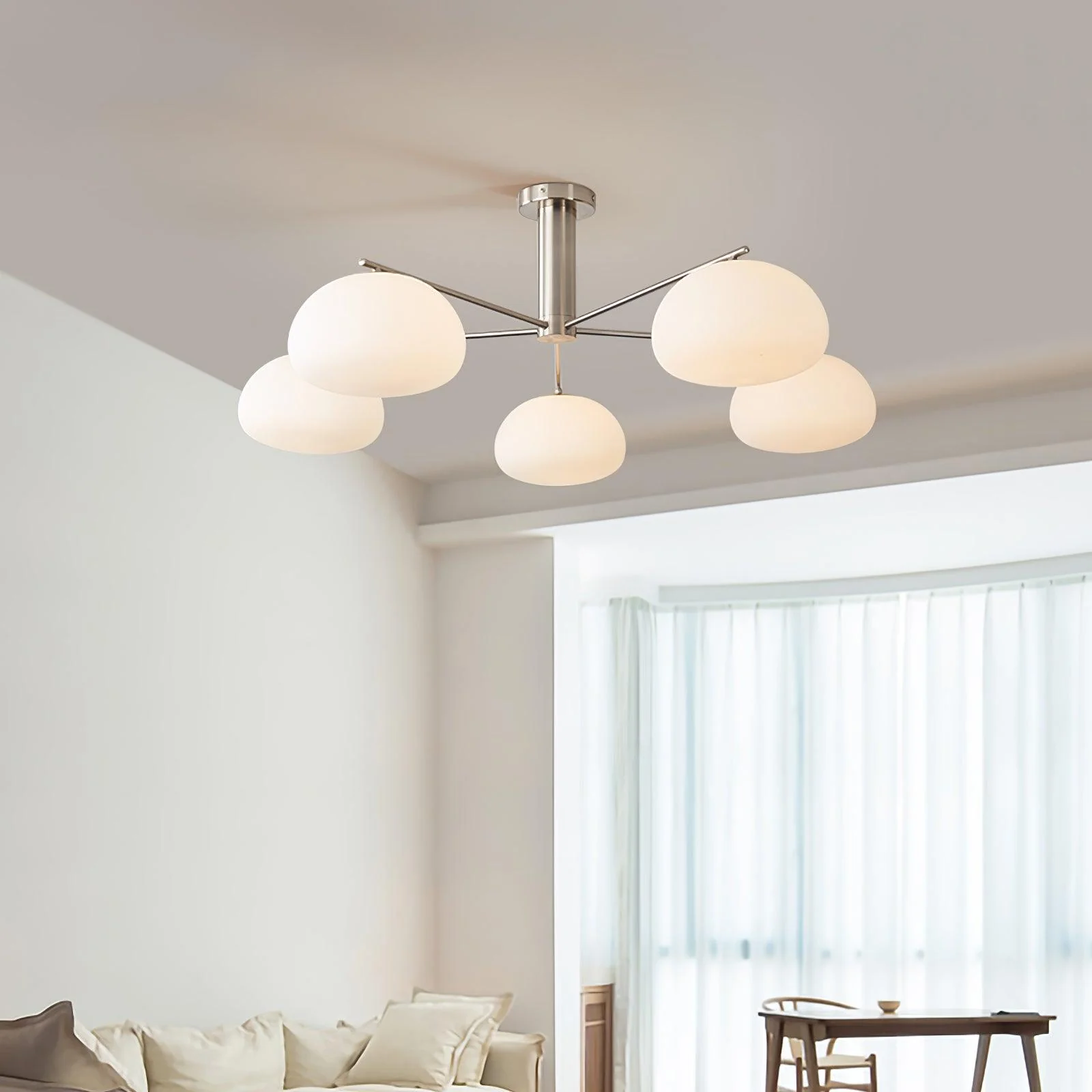 Lunara Luxe Glass Chandelier - Image 16