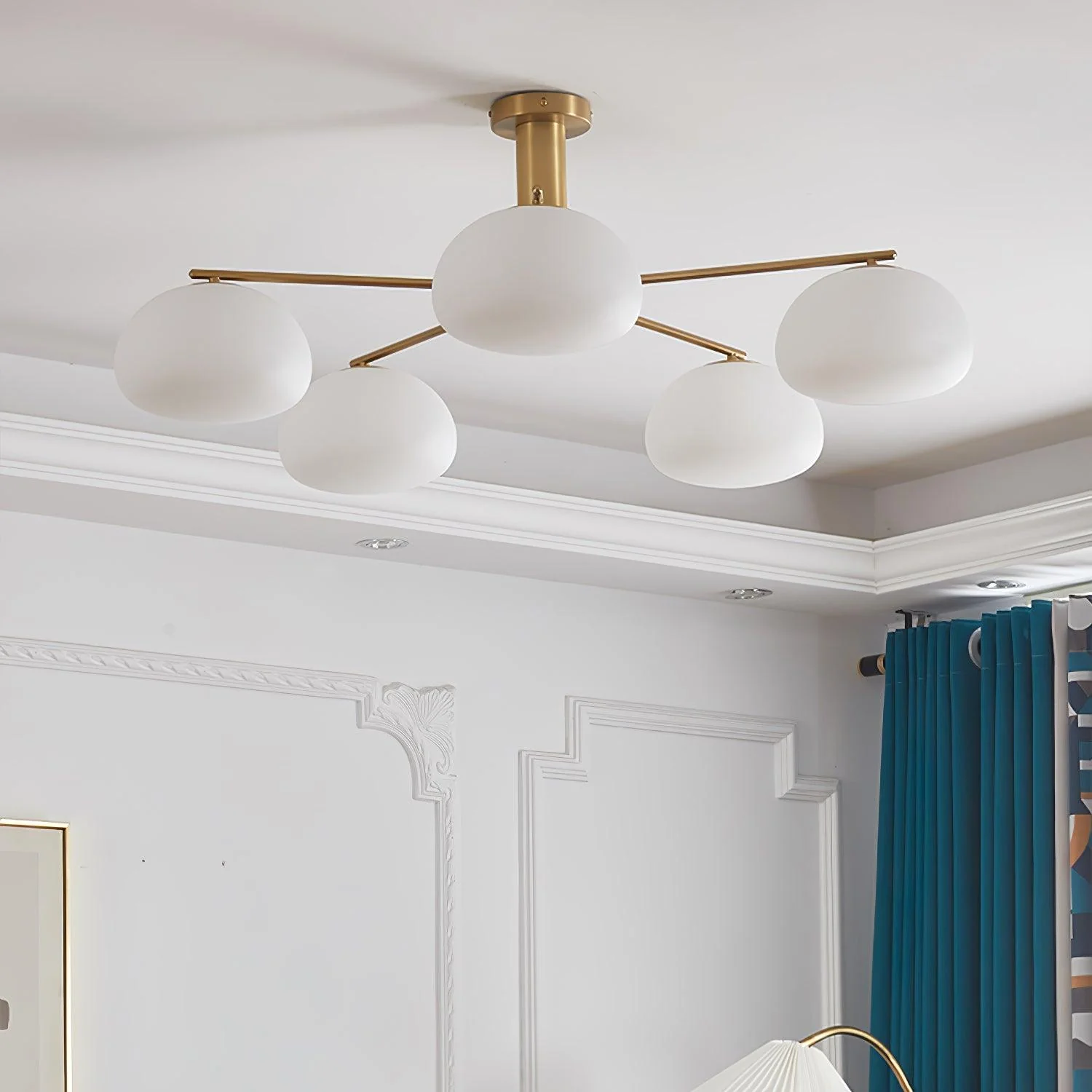 Lunara Luxe Glass Chandelier - Image 21