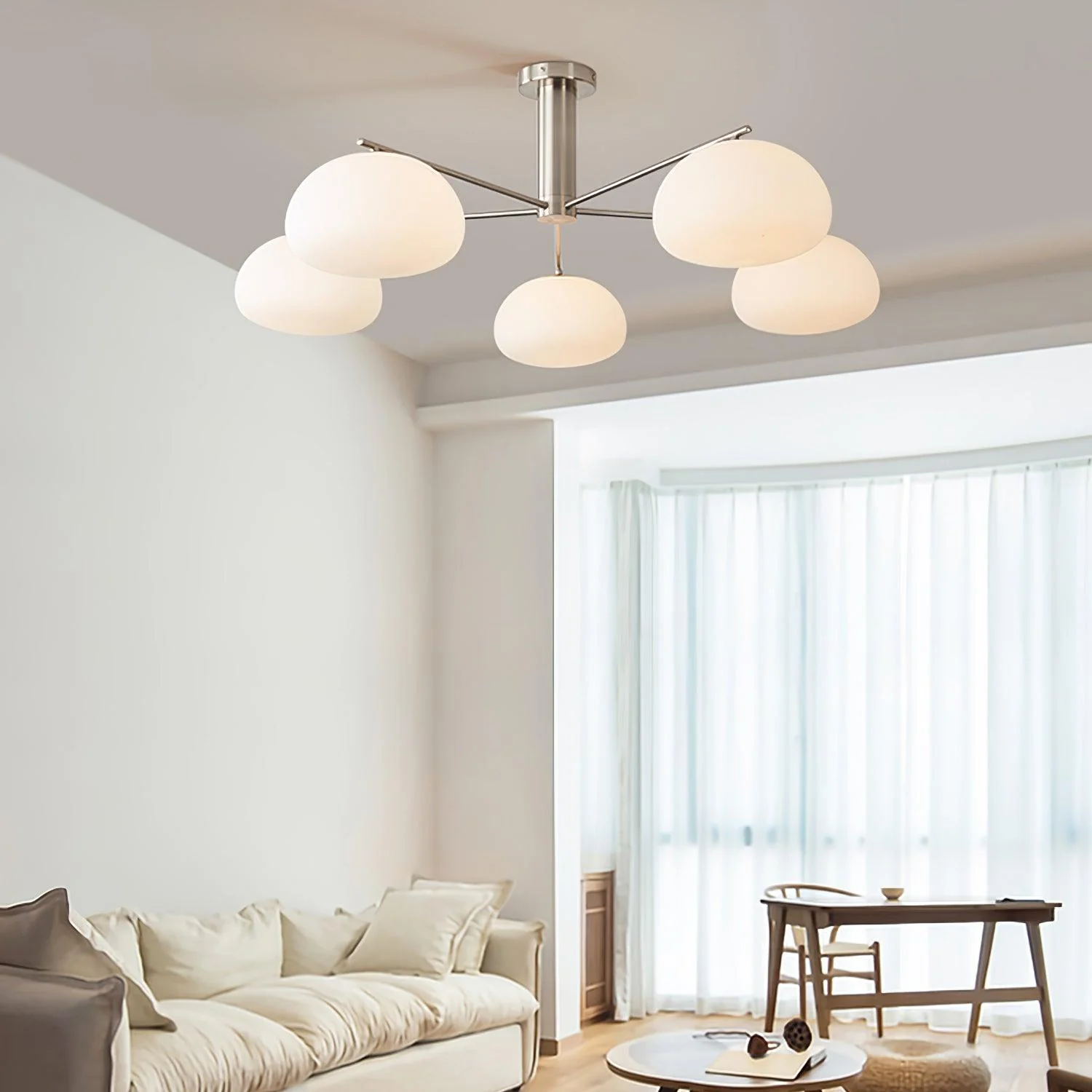 Lunara Luxe Glass Chandelier - Image 28