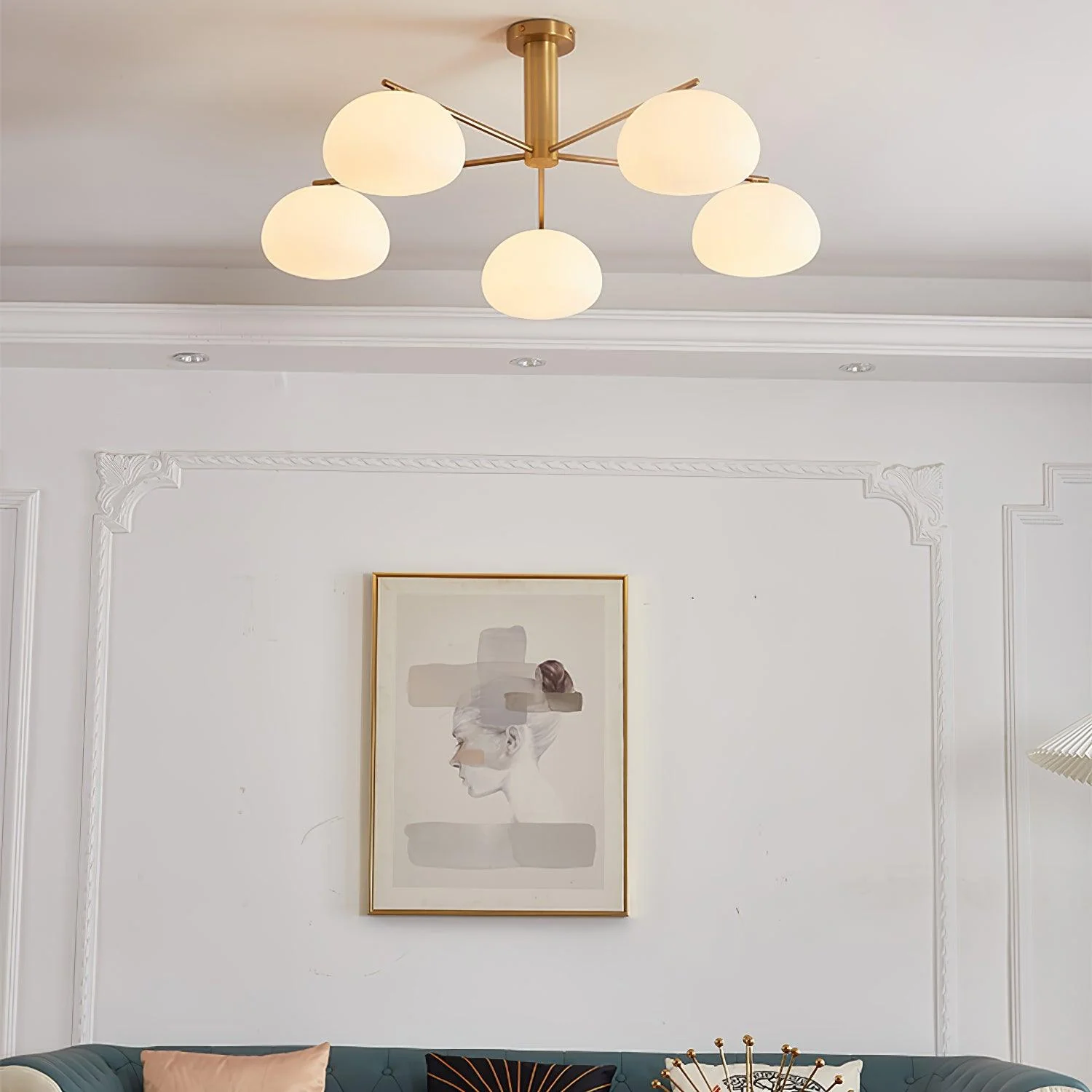 Lunara Luxe Glass Chandelier - Image 36