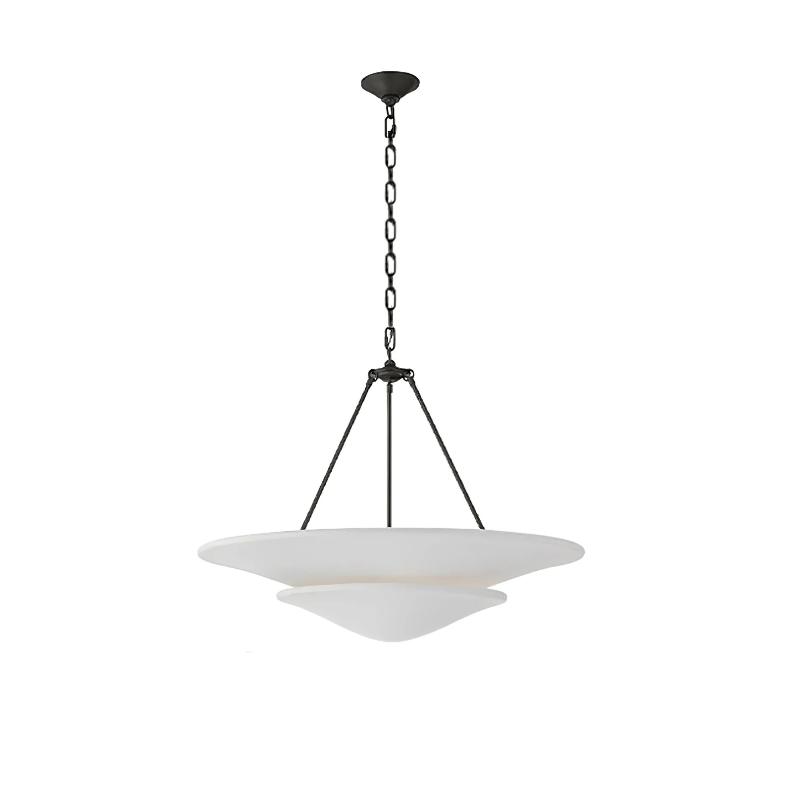 Lunara Modern Plaster Pendant Light - Image 3