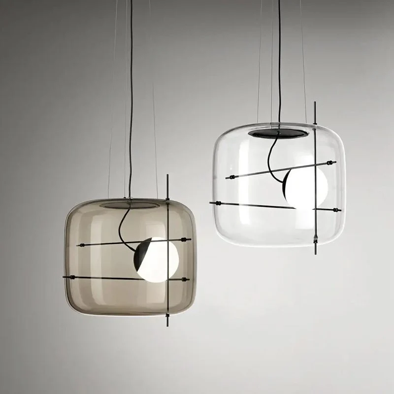 Lune Glass Contemporary Pendant Light - Image 14