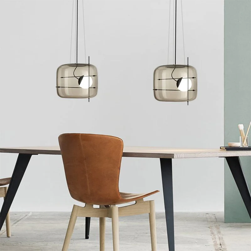Lune Glass Contemporary Pendant Light - Image 16