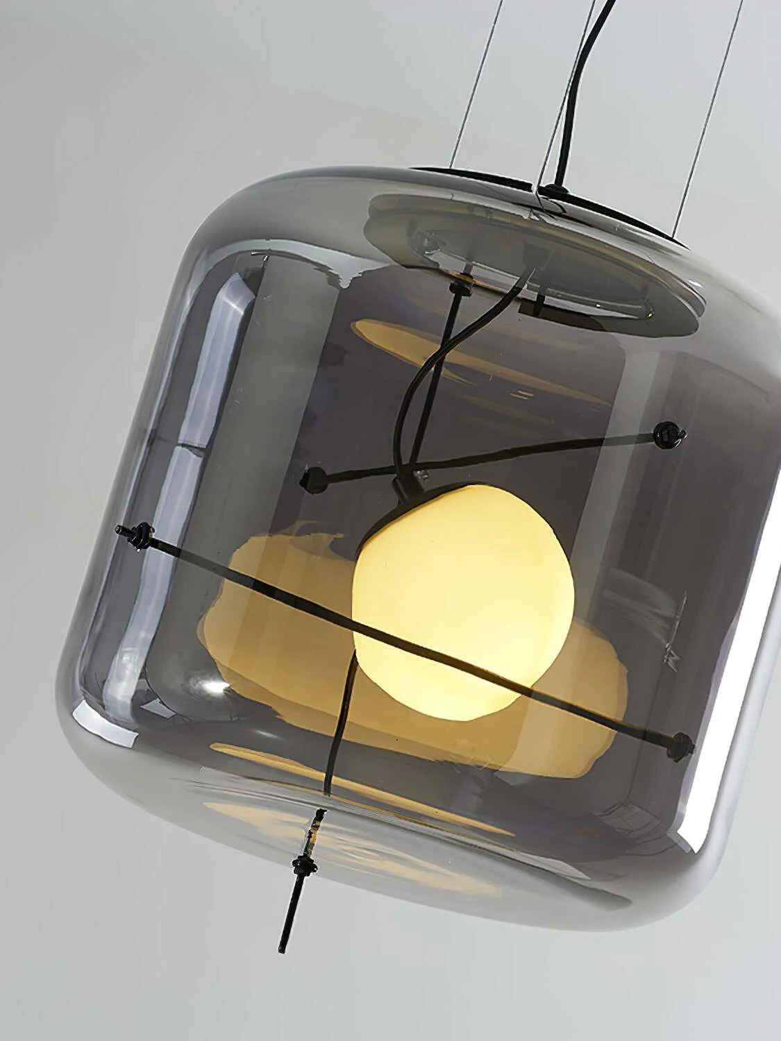 Lune Glass Contemporary Pendant Light - Image 29