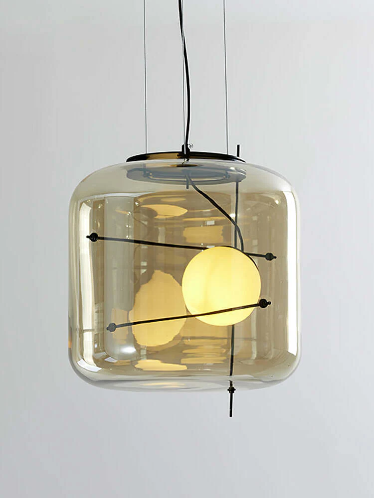 Lune Glass Contemporary Pendant Light - Image 30