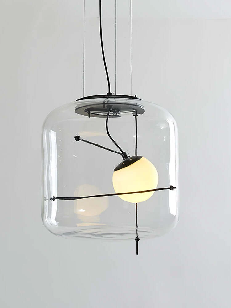 Lune Glass Contemporary Pendant Light - Image 31