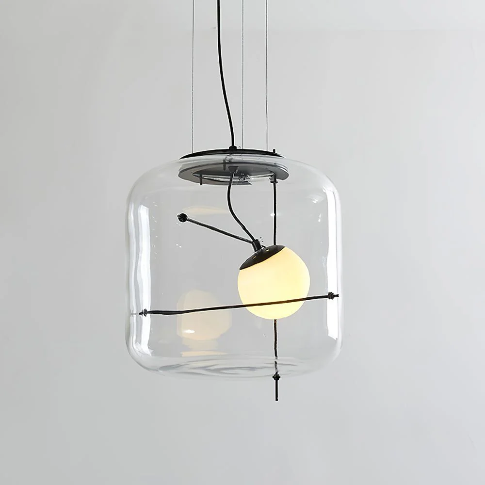 Lune Glass Contemporary Pendant Light - Image 37