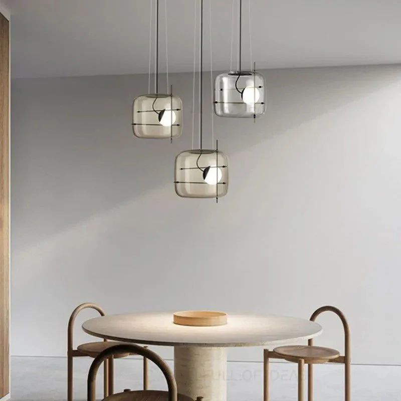 Lune Glass Contemporary Pendant Light - Image 39