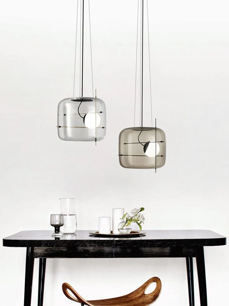 Lune Glass Contemporary Pendant Light - Image 5