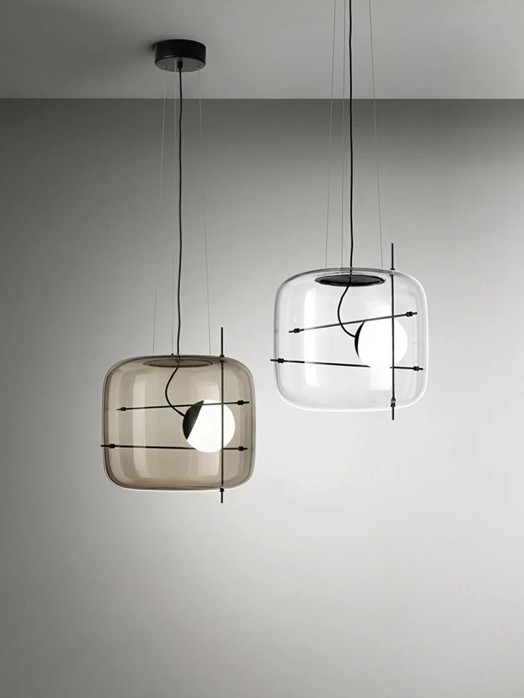 Lune Glass Contemporary Pendant Light - Image 9