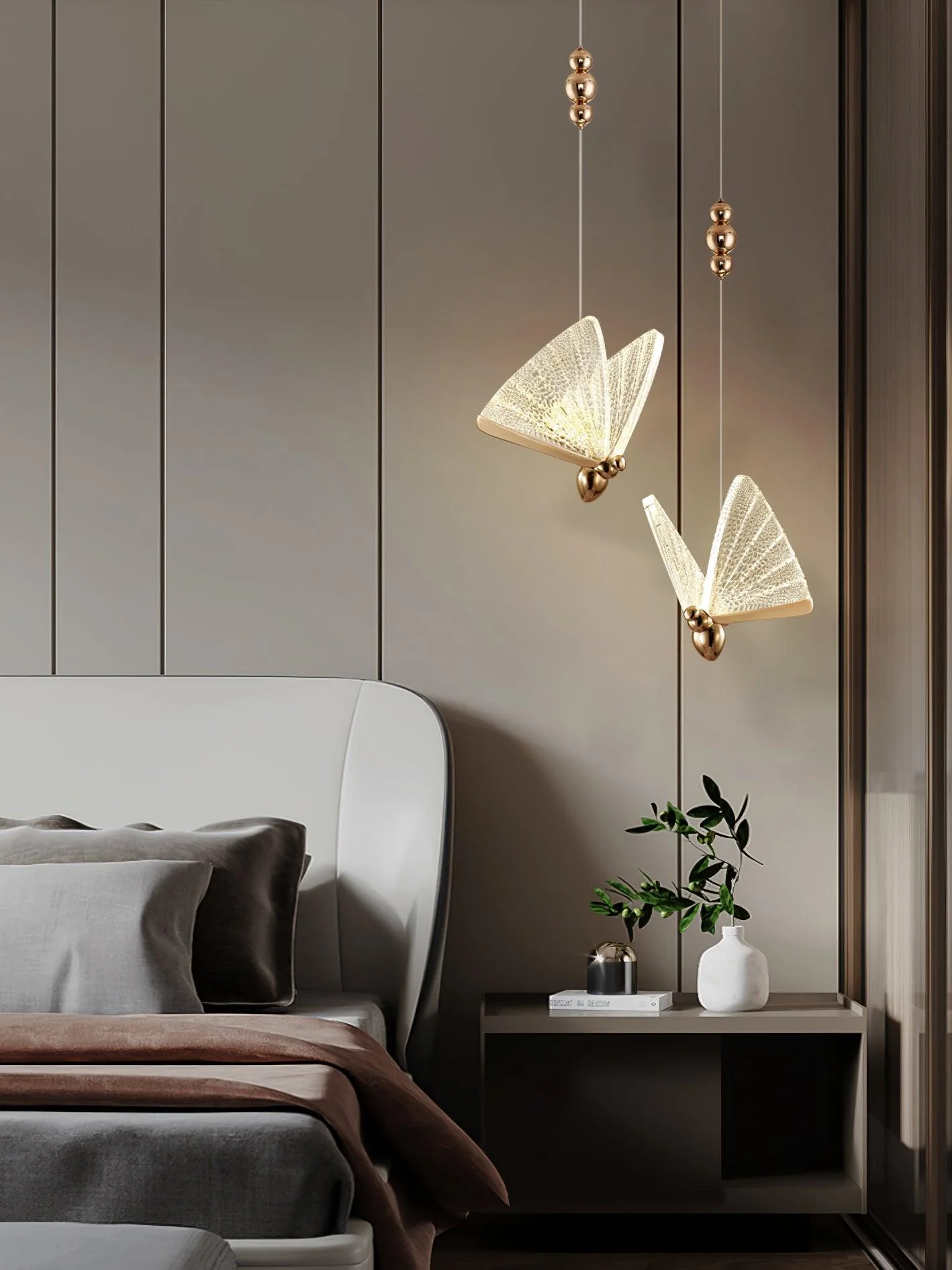Lunora Modern Butterfly Pendant Light - Image 13