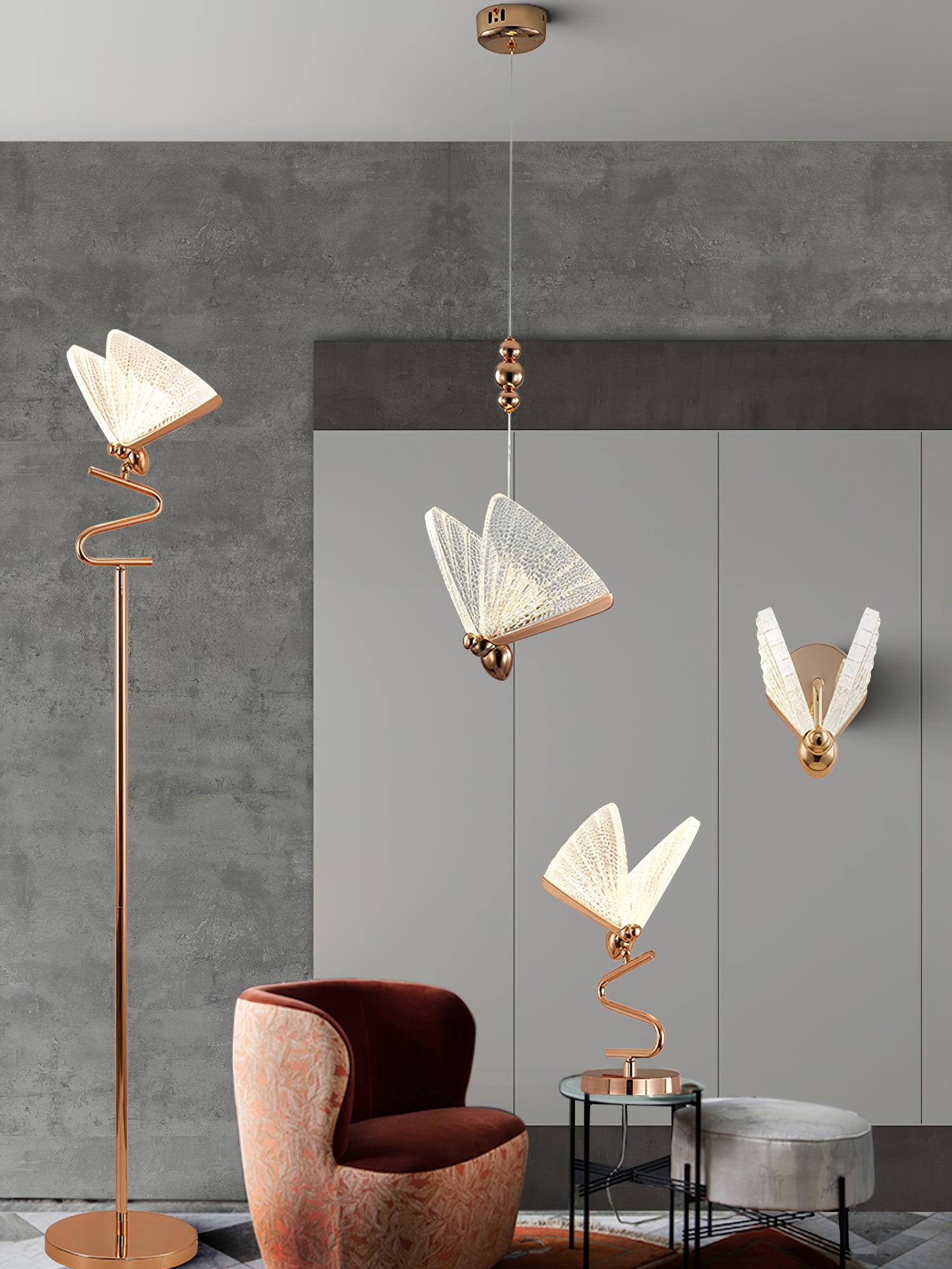 Lunora Modern Butterfly Pendant Light - Image 19