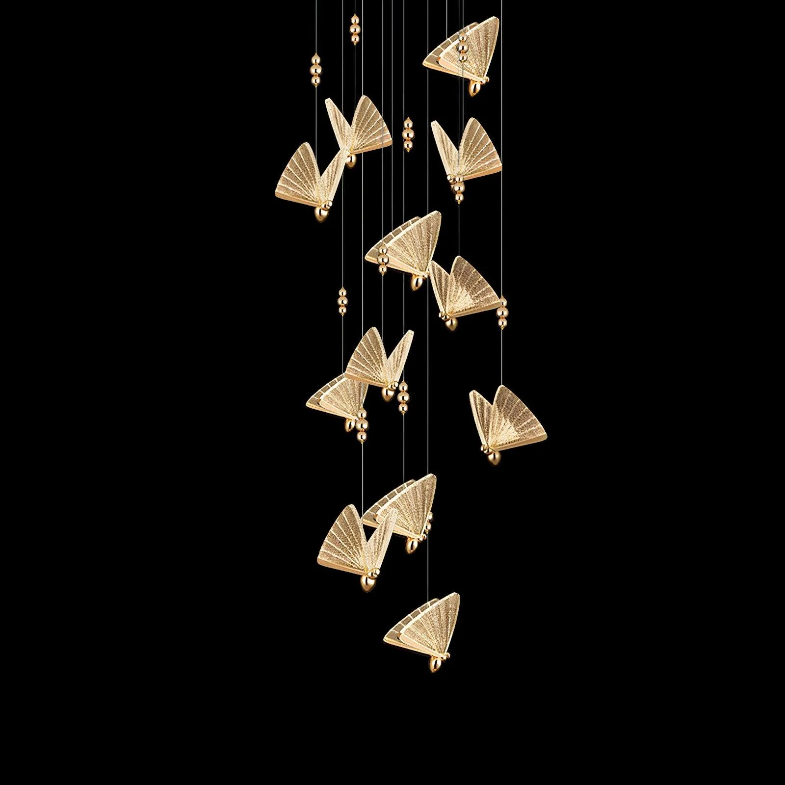 Lunora Modern Butterfly Pendant Light - Image 2