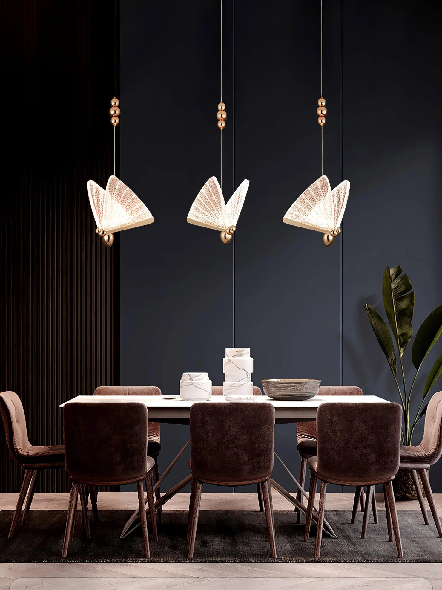 Lunora Modern Butterfly Pendant Light - Image 27
