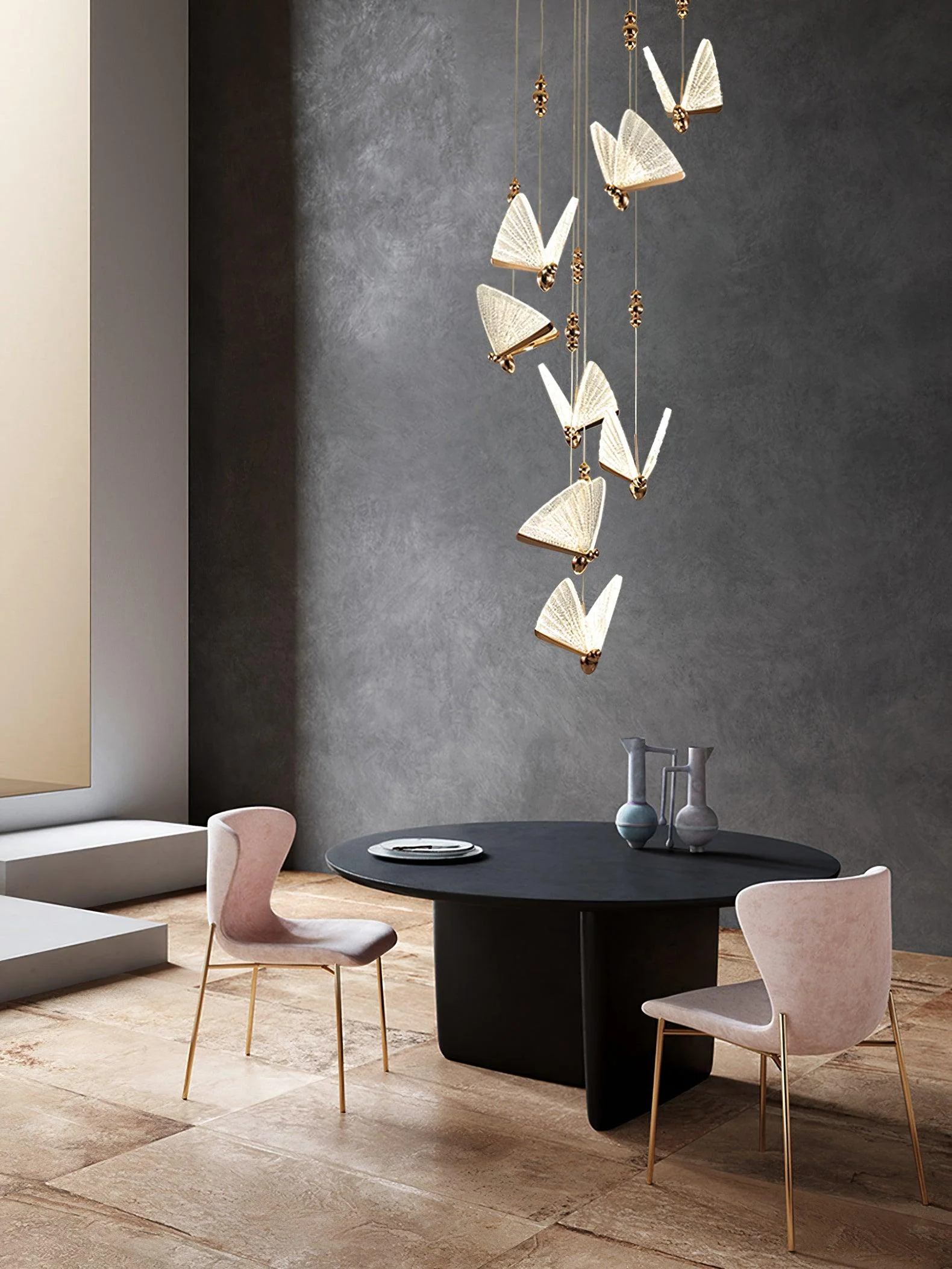 Lunora Modern Butterfly Pendant Light - Image 30
