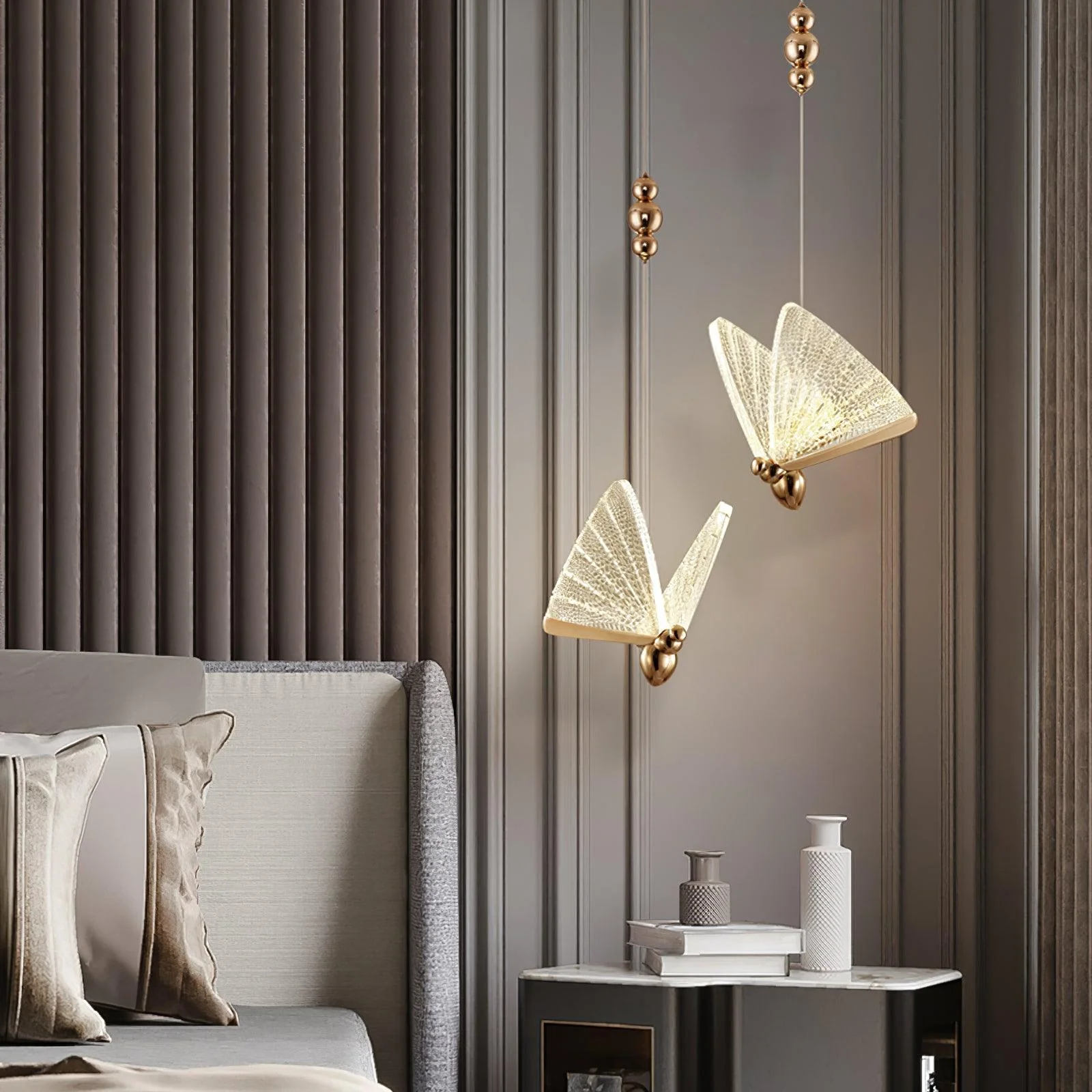 Lunora Modern Butterfly Pendant Light - Image 4