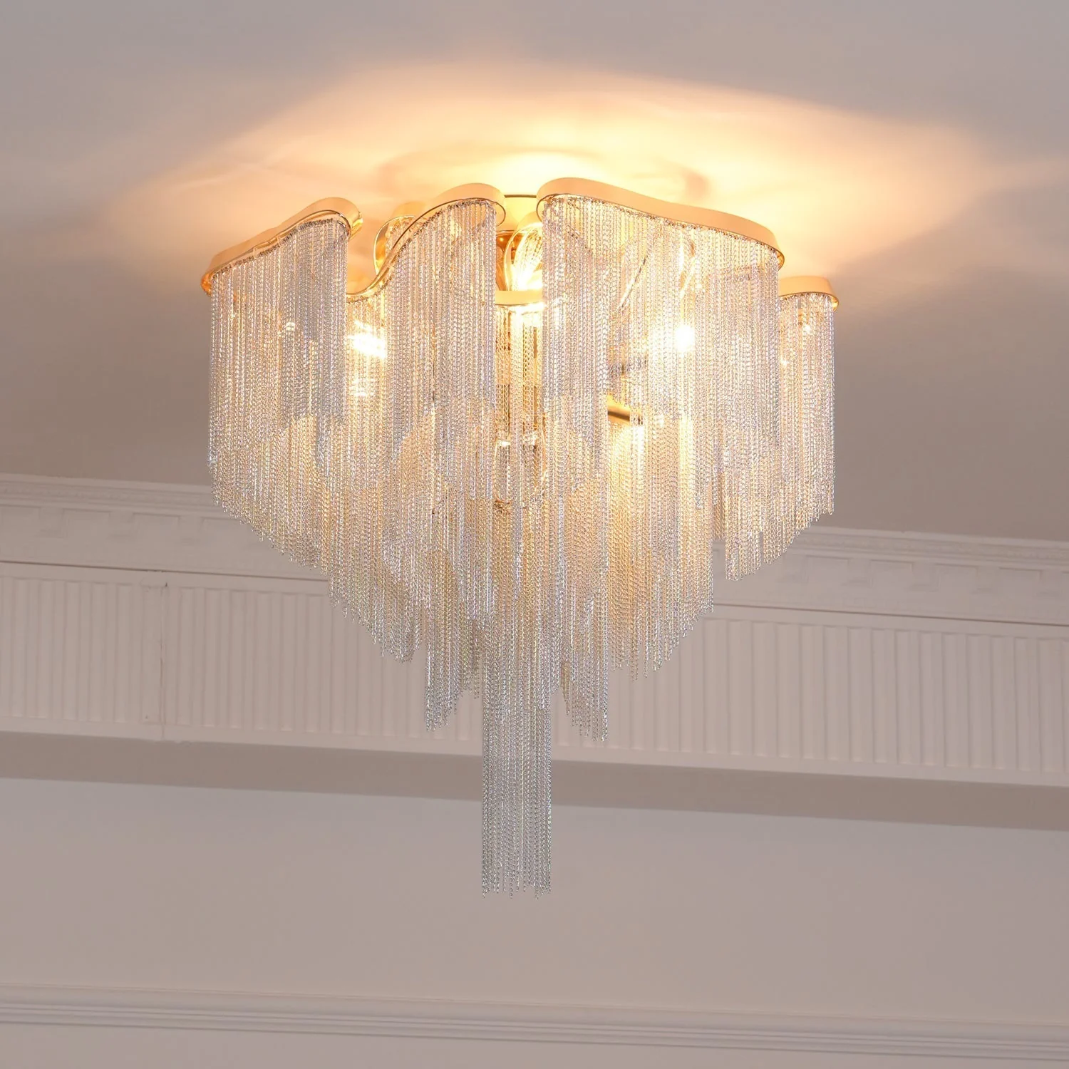 Lustra Ceiling Lamp Modern Tassel Art - Image 12