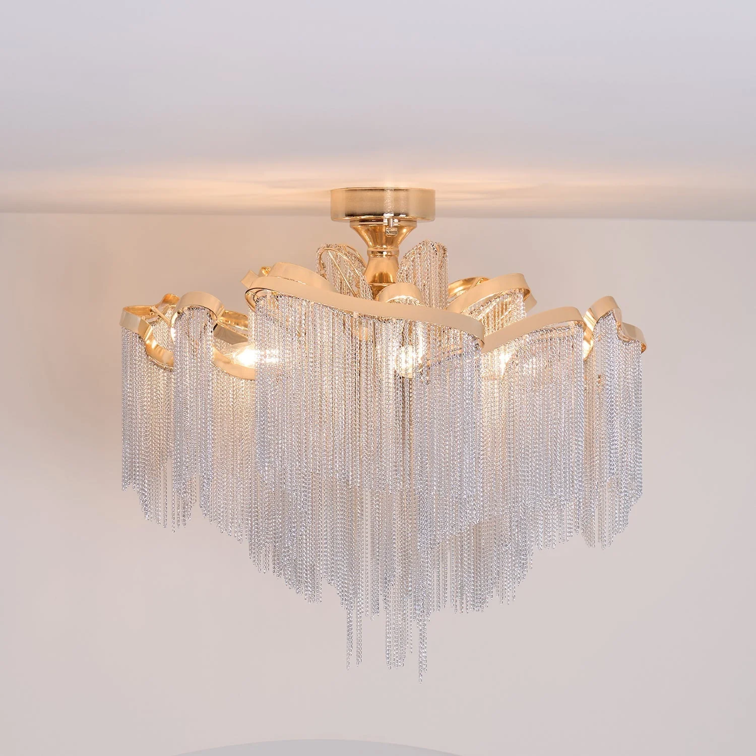 Lustra Ceiling Lamp Modern Tassel Art - Image 18