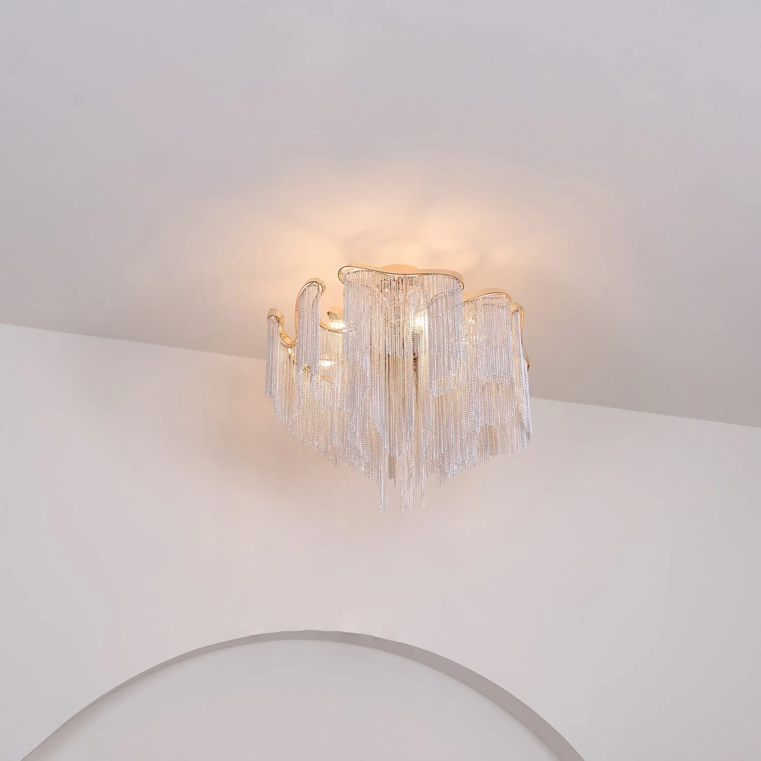 Lustra Ceiling Lamp Modern Tassel Art - Image 22