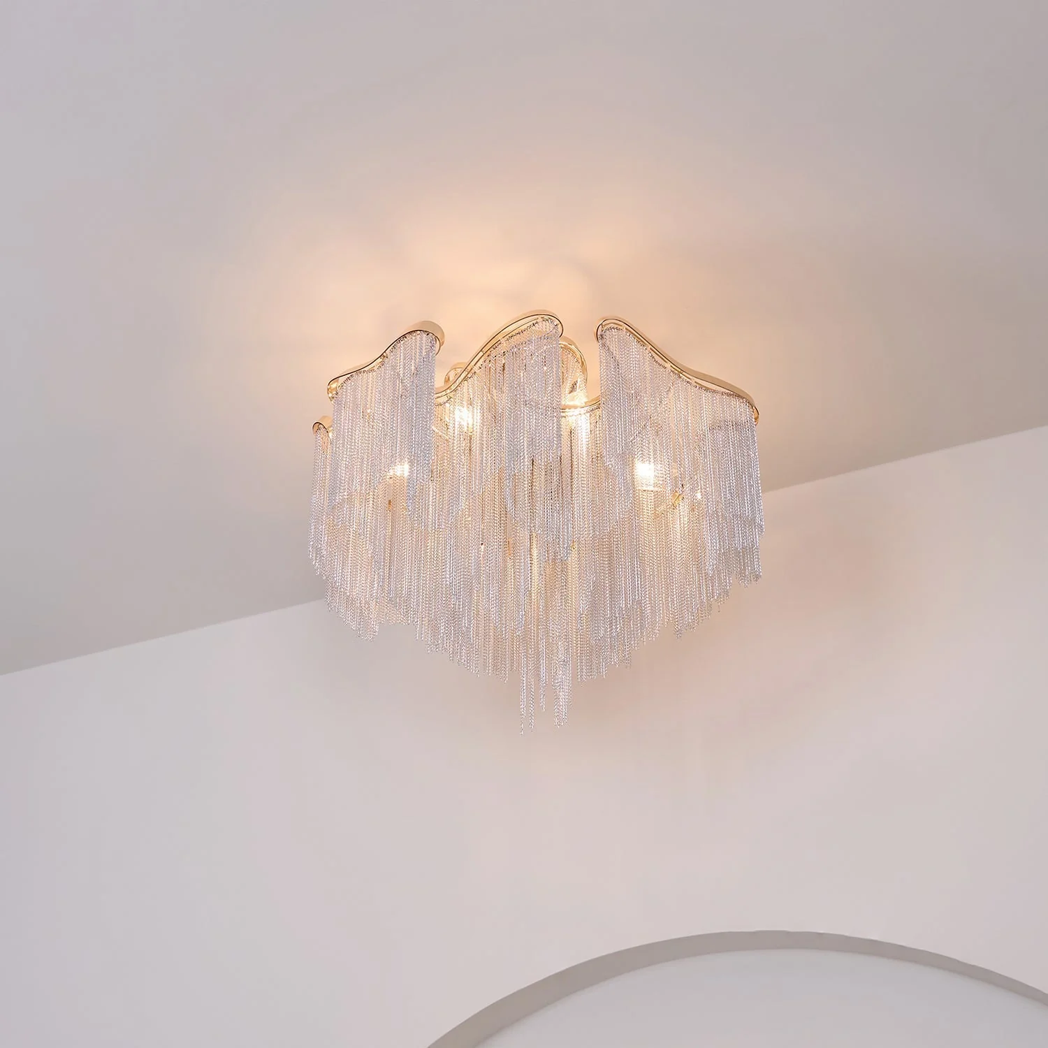 Lustra Ceiling Lamp Modern Tassel Art - Image 25