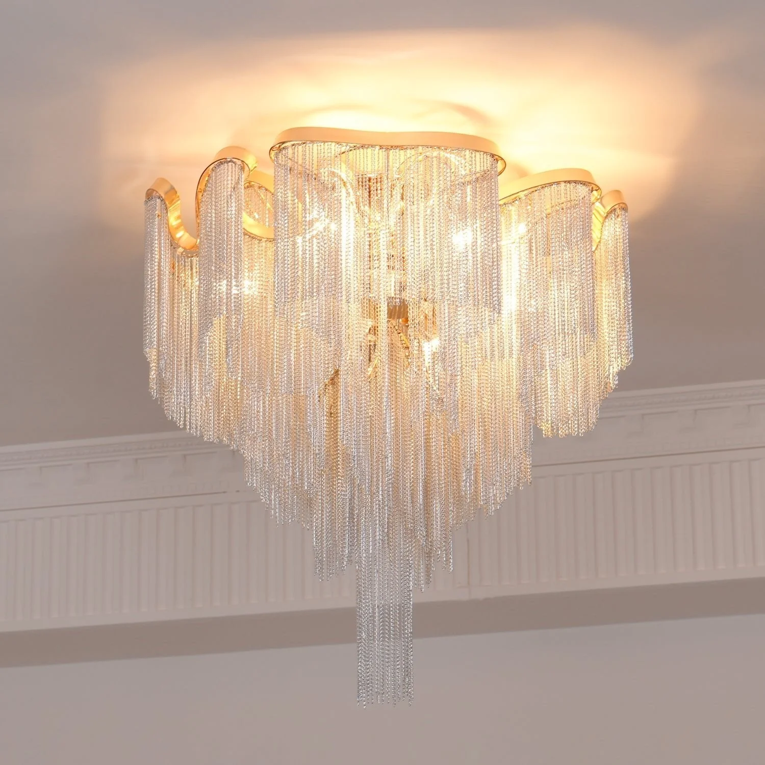 Lustra Ceiling Lamp Modern Tassel Art - Image 31