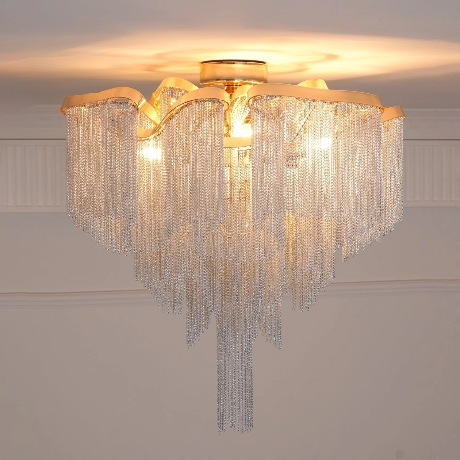 Lustra Ceiling Lamp Modern Tassel Art - Image 37