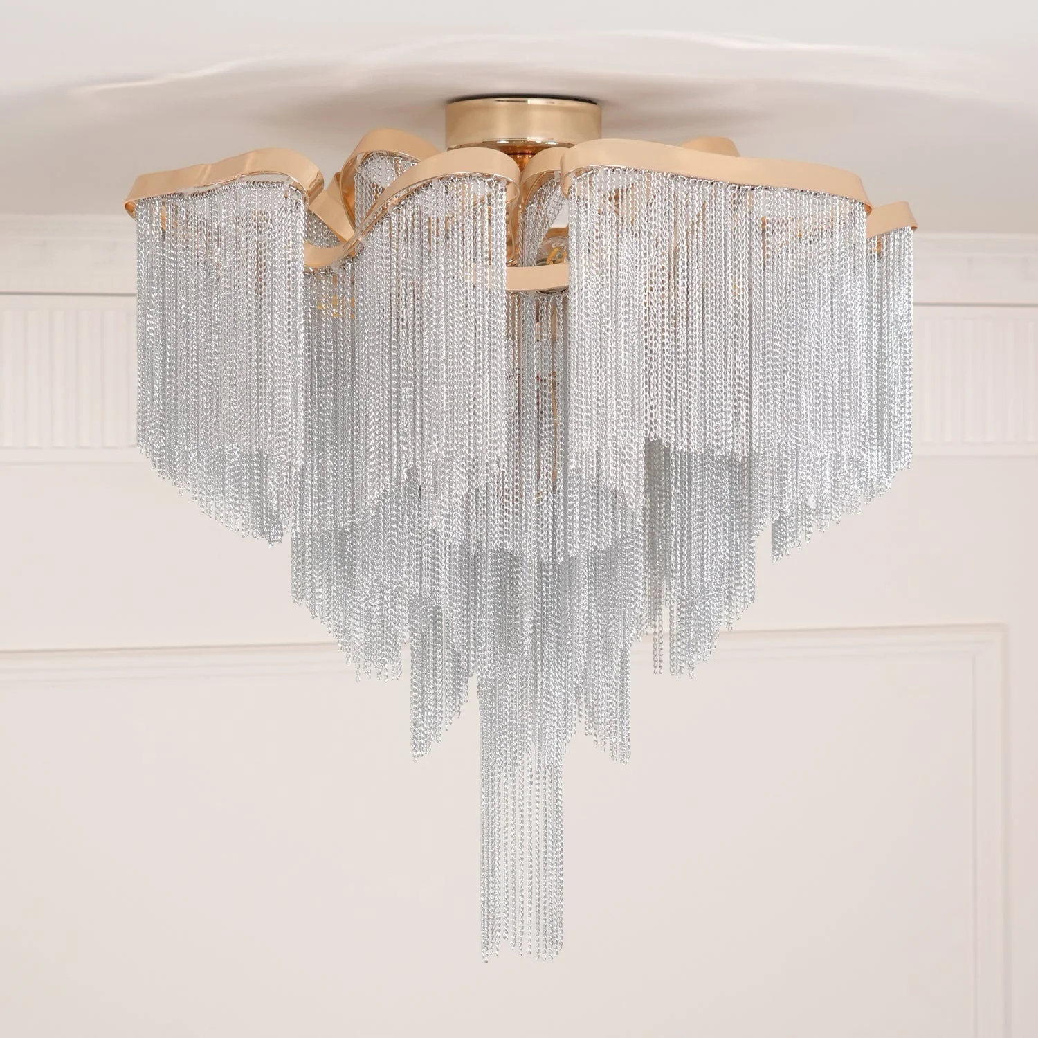Lustra Ceiling Lamp Modern Tassel Art - Image 38