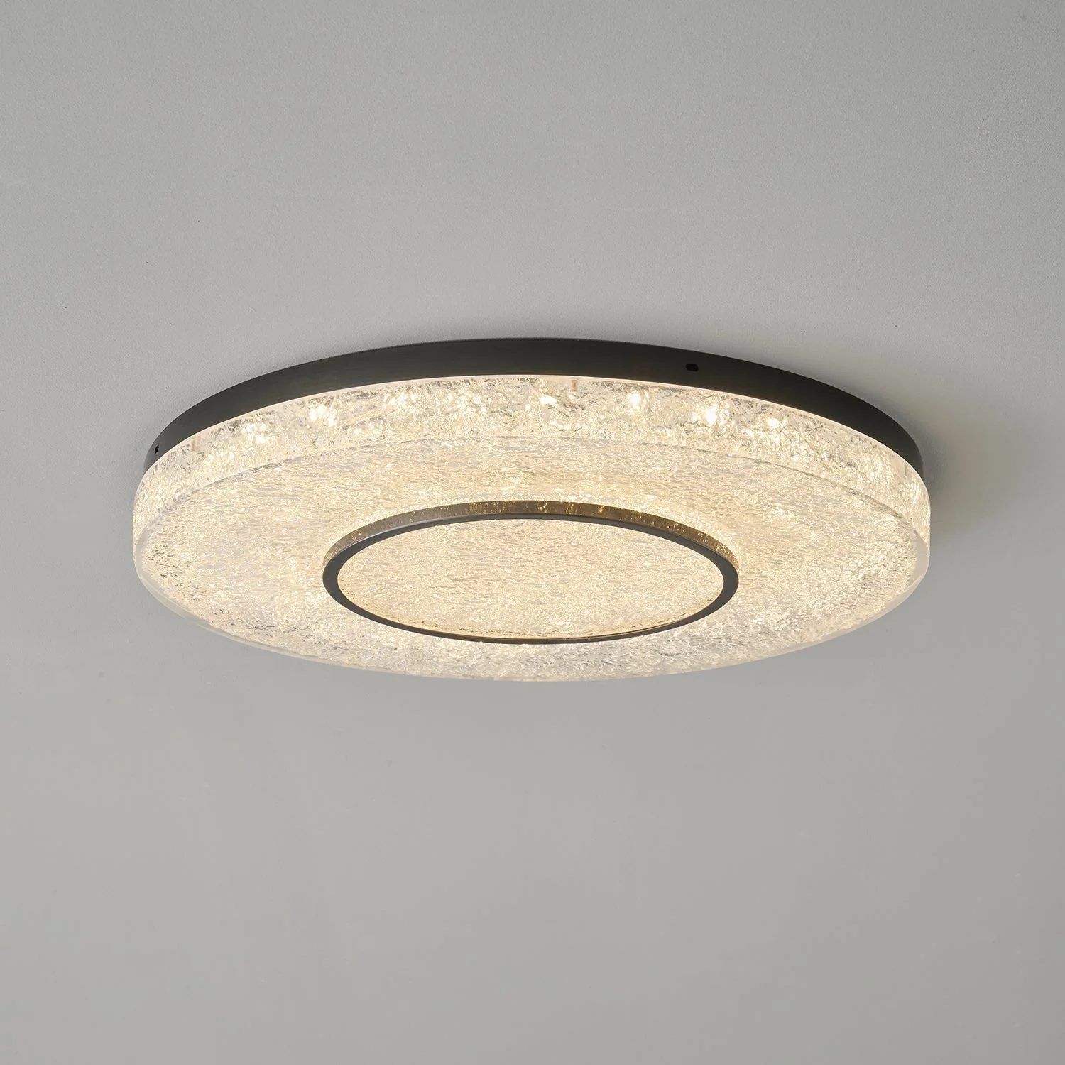 Lustra Ceiling Lamp Mysterious Circle Brass Resin - Image 27
