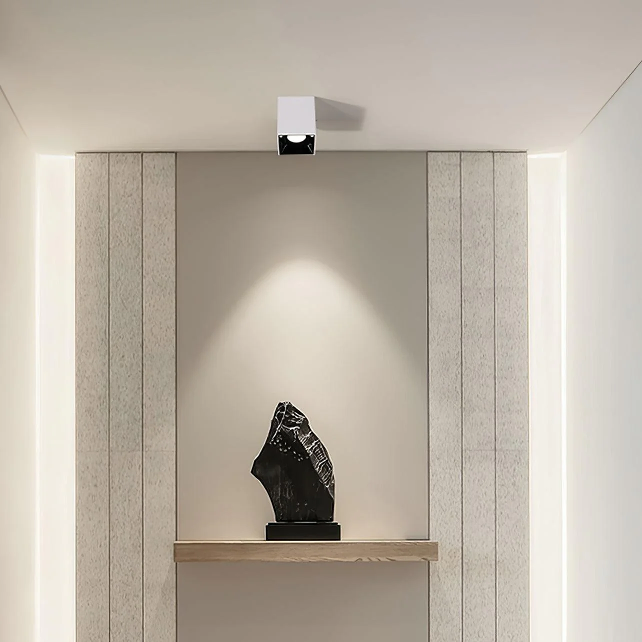 Lustra Ceiling Light Cube Square Black Spotlight - Image 23