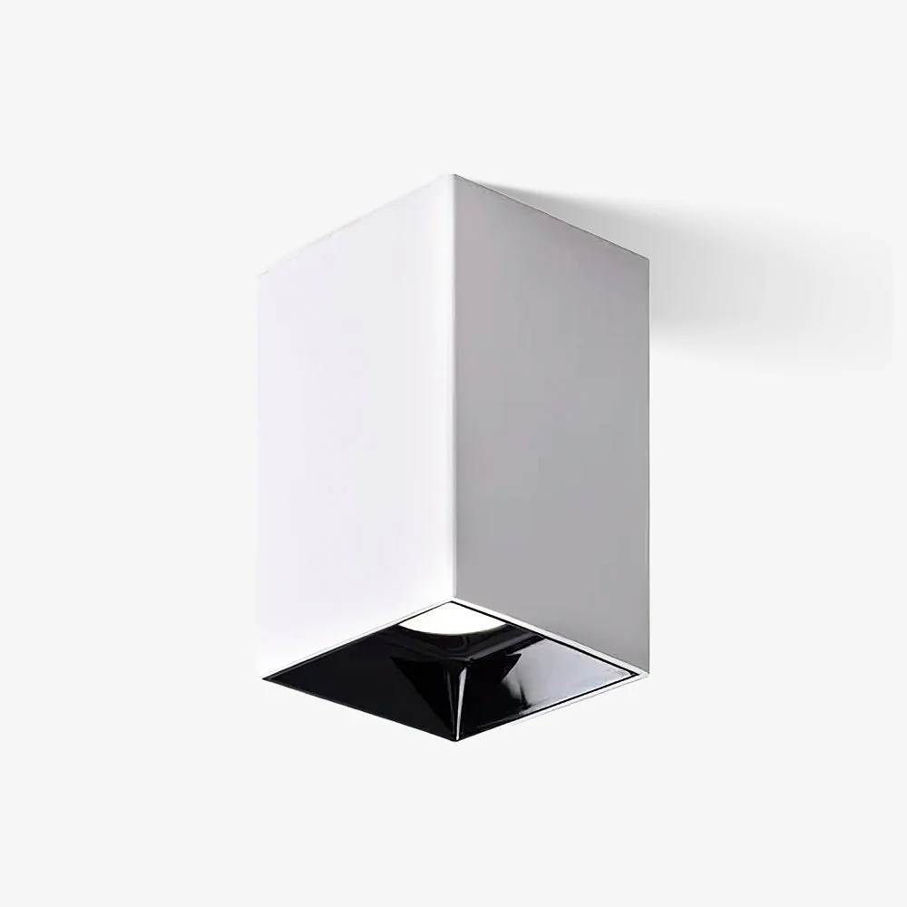 Lustra Ceiling Light Cube Square Black Spotlight - Image 29