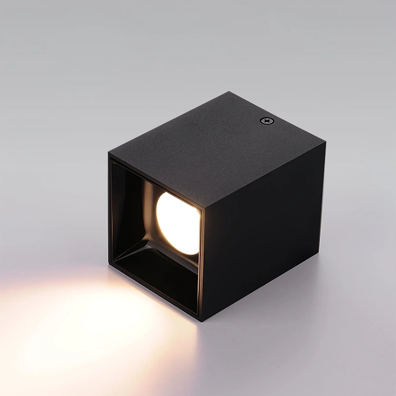 Lustra Ceiling Light Cube Square Black Spotlight - Image 33