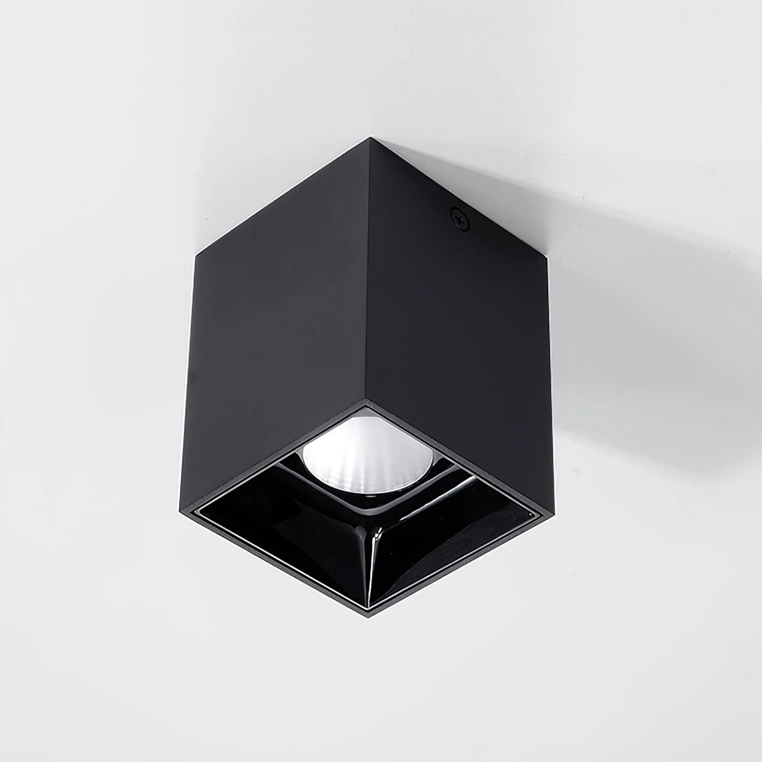 Lustra Ceiling Light Cube Square Black Spotlight - Image 34