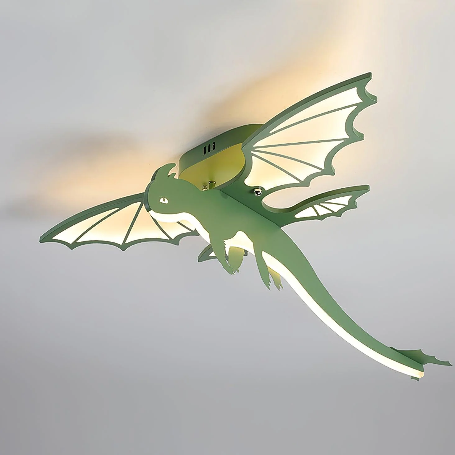Lustra Ceiling Light Green Dinosaur LED - Image 28