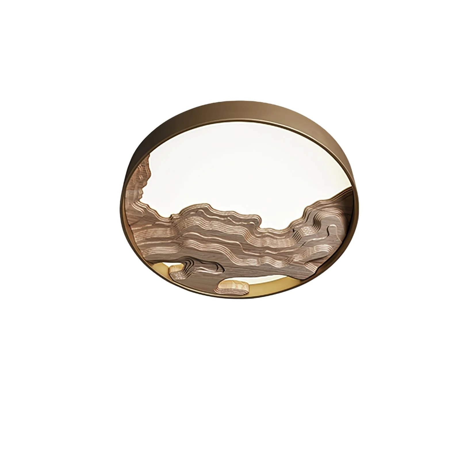 Lustra Ceiling Light Wood Oriental Natural - Image 32