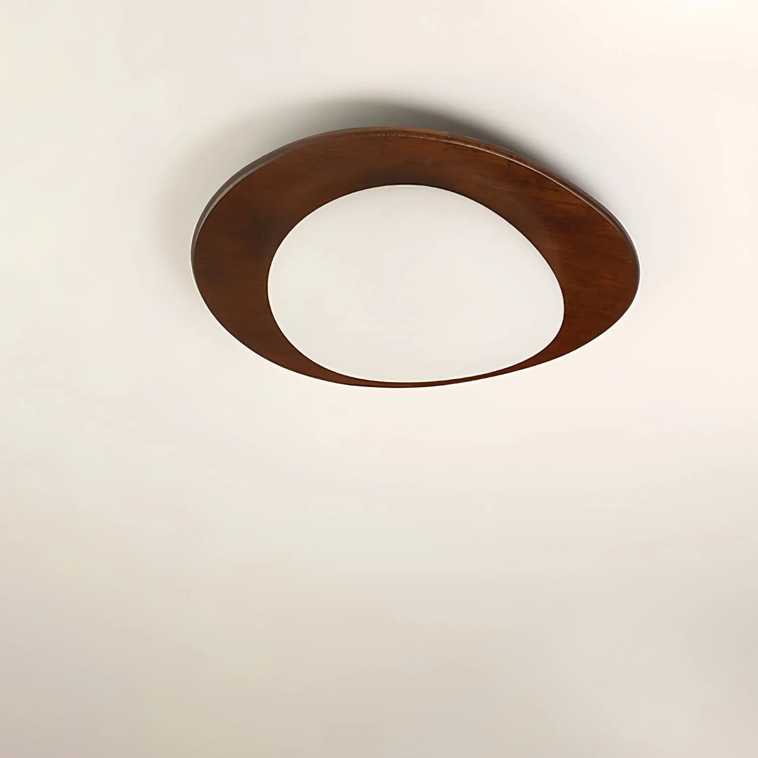 Lustra Ceiling Light Wooden Walnut Pebble - Image 14