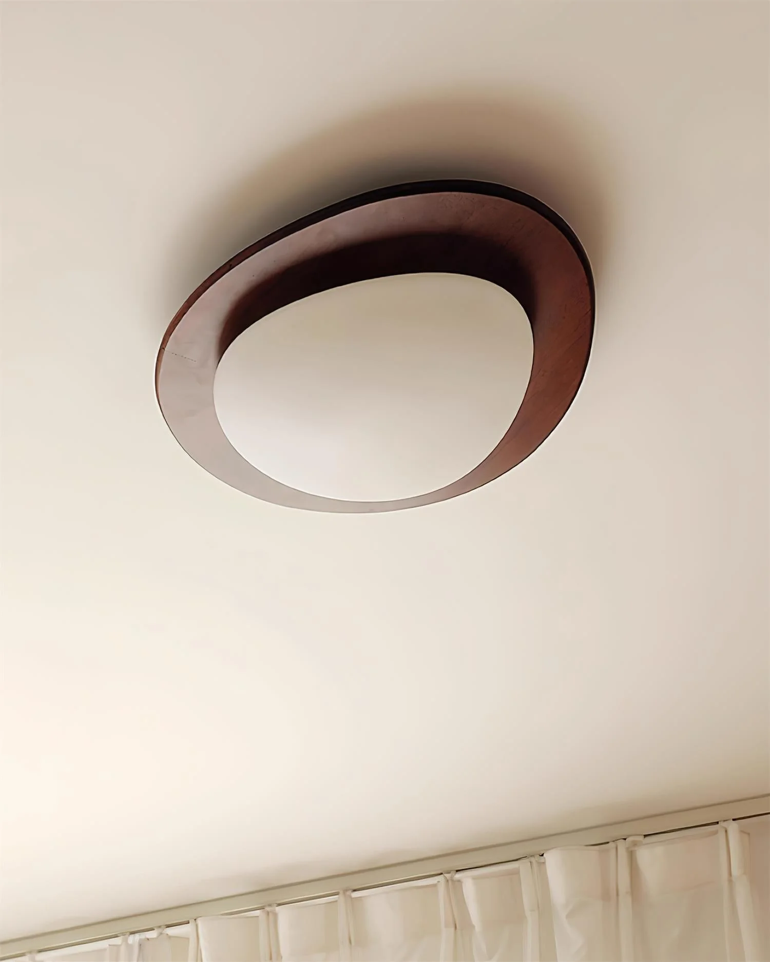Lustra Ceiling Light Wooden Walnut Pebble - Image 17