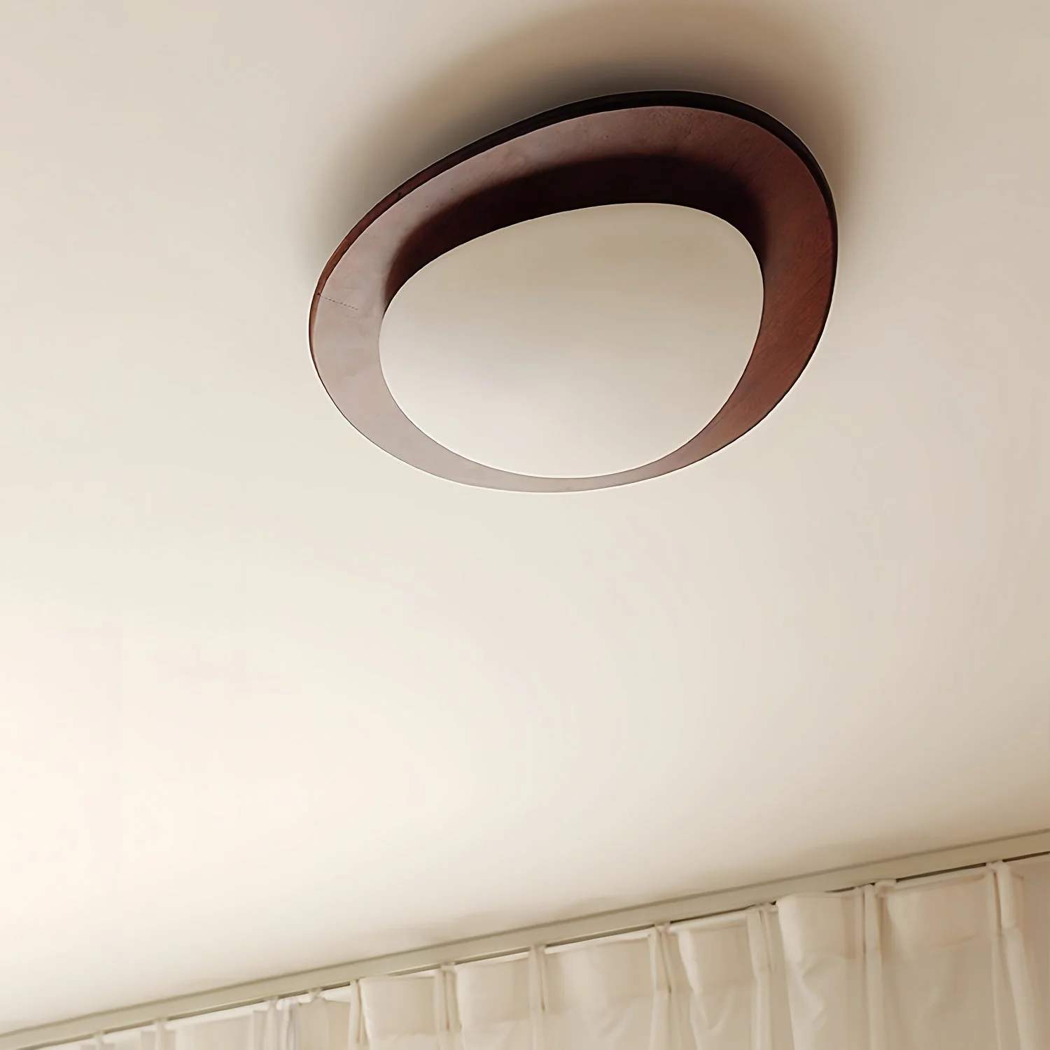 Lustra Ceiling Light Wooden Walnut Pebble - Image 23