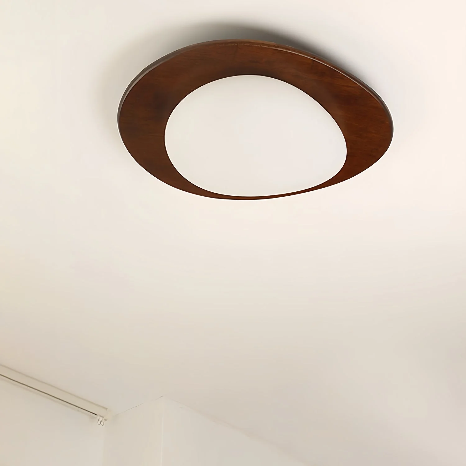 Lustra Ceiling Light Wooden Walnut Pebble - Image 30