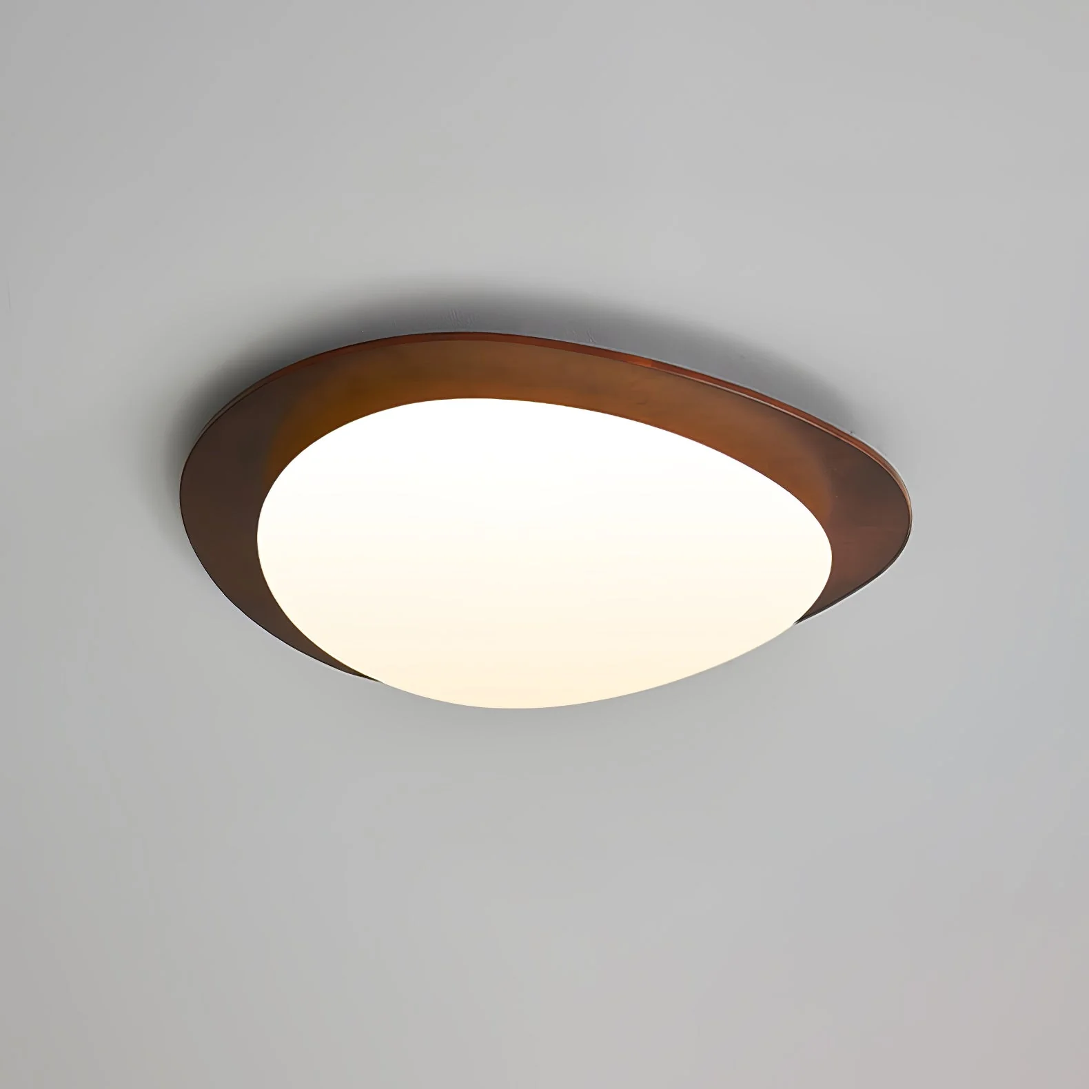 Lustra Ceiling Light Wooden Walnut Pebble - Image 38
