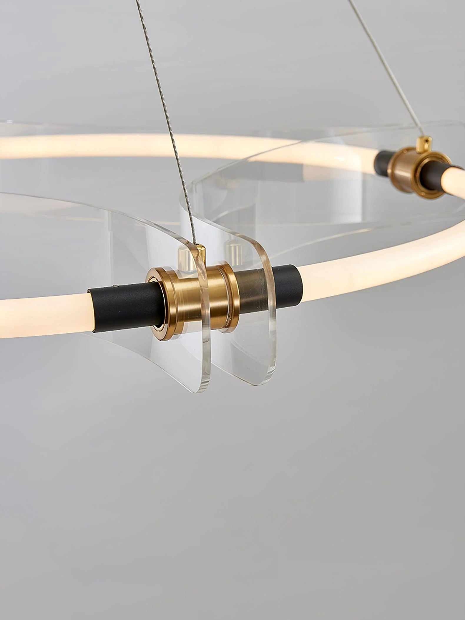 Lustra Chandelier Gold Dining - Image 10