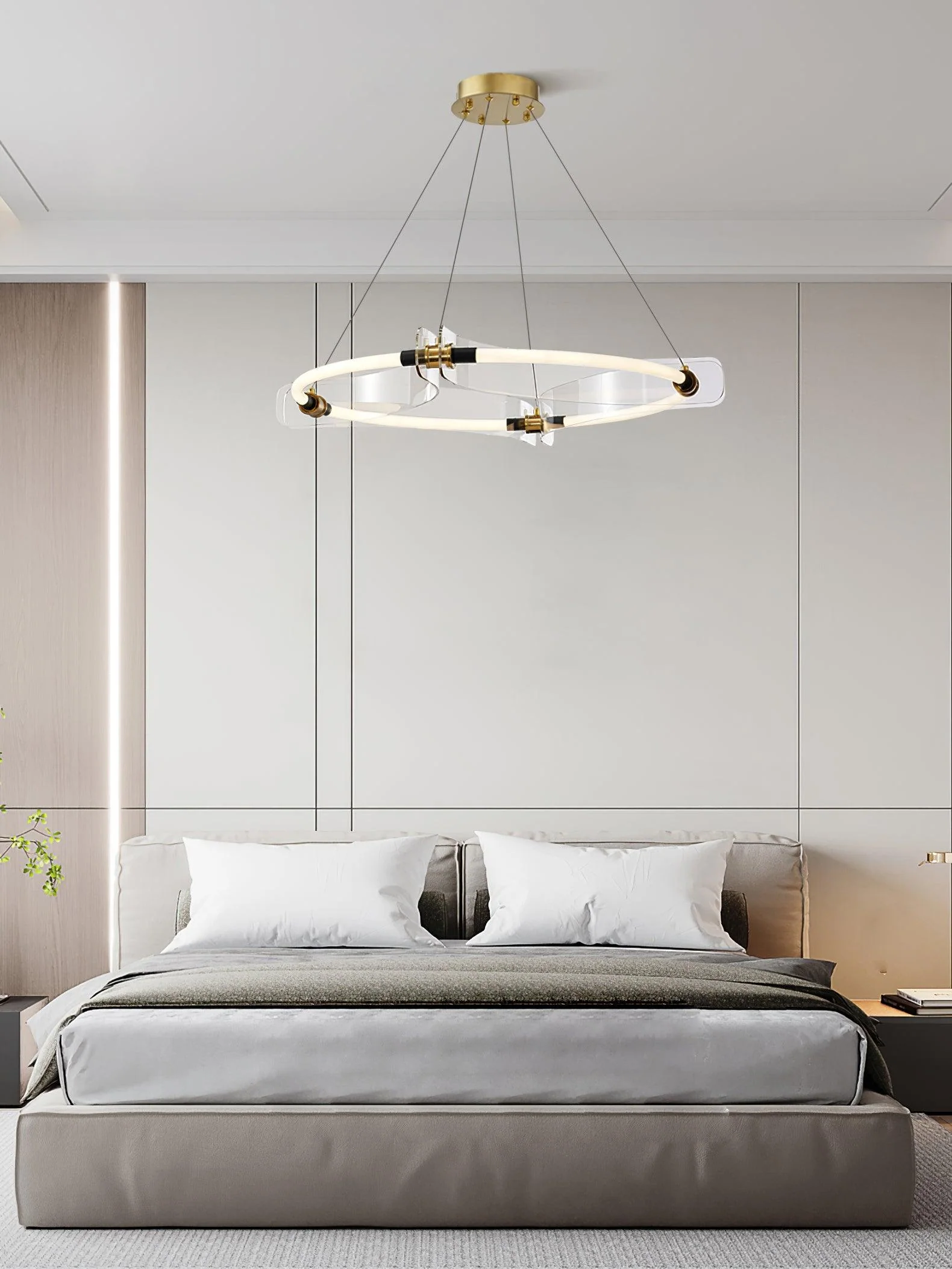 Lustra Chandelier Gold Dining - Image 13