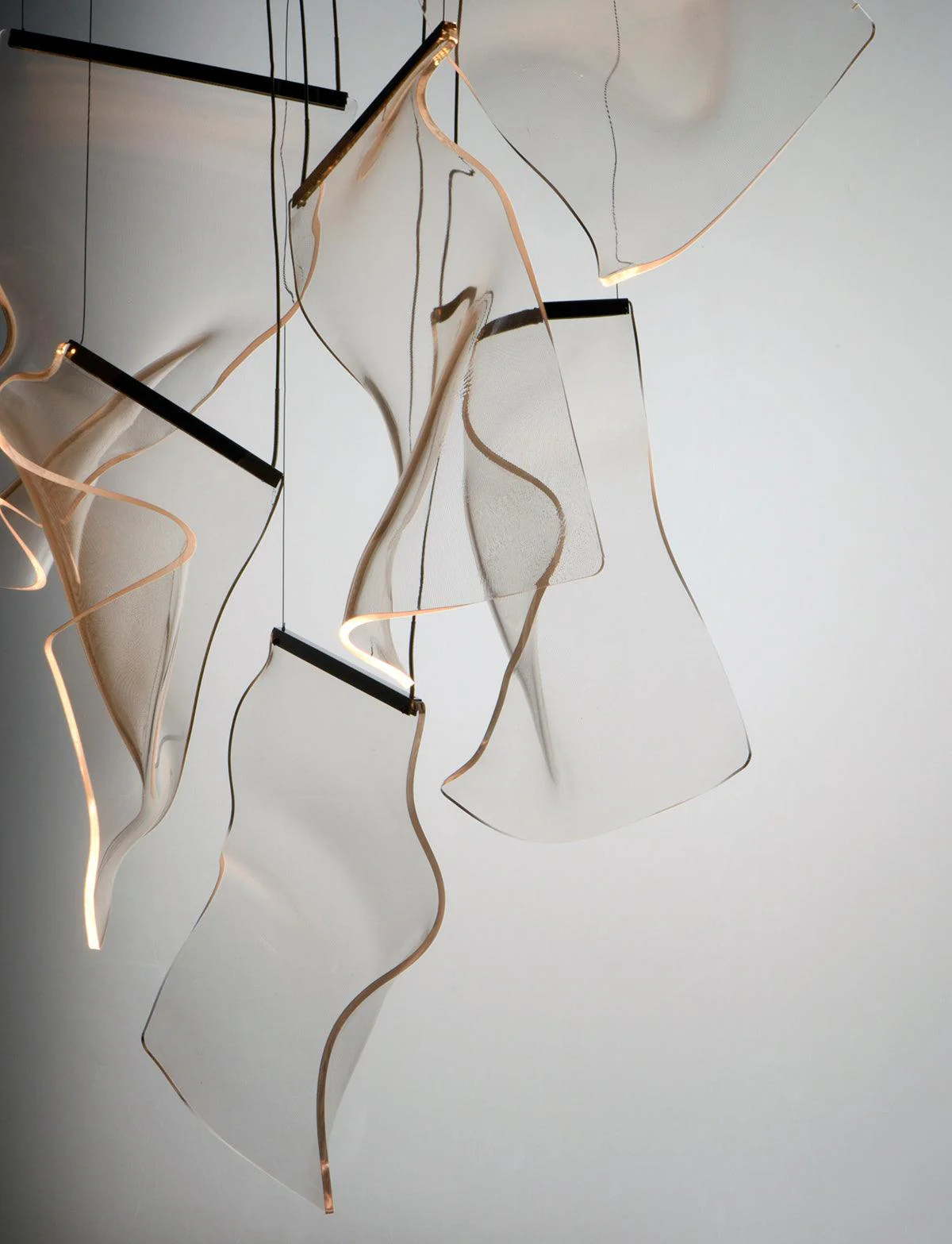 Lustra Chandelier LED Abstract Floating - Image 27