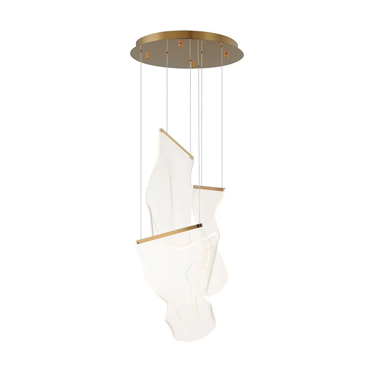 Lustra Chandelier LED Abstract Floating - Image 6