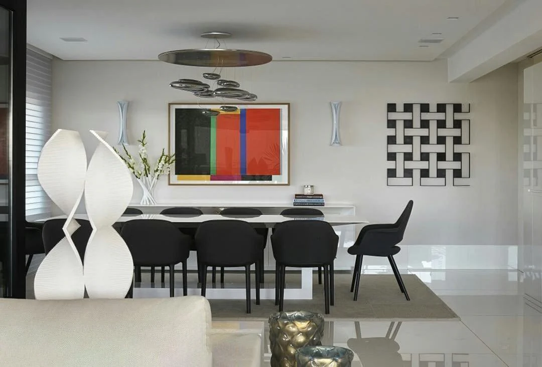 Lustra Chandelier Aluminum Sculptural - Image 118