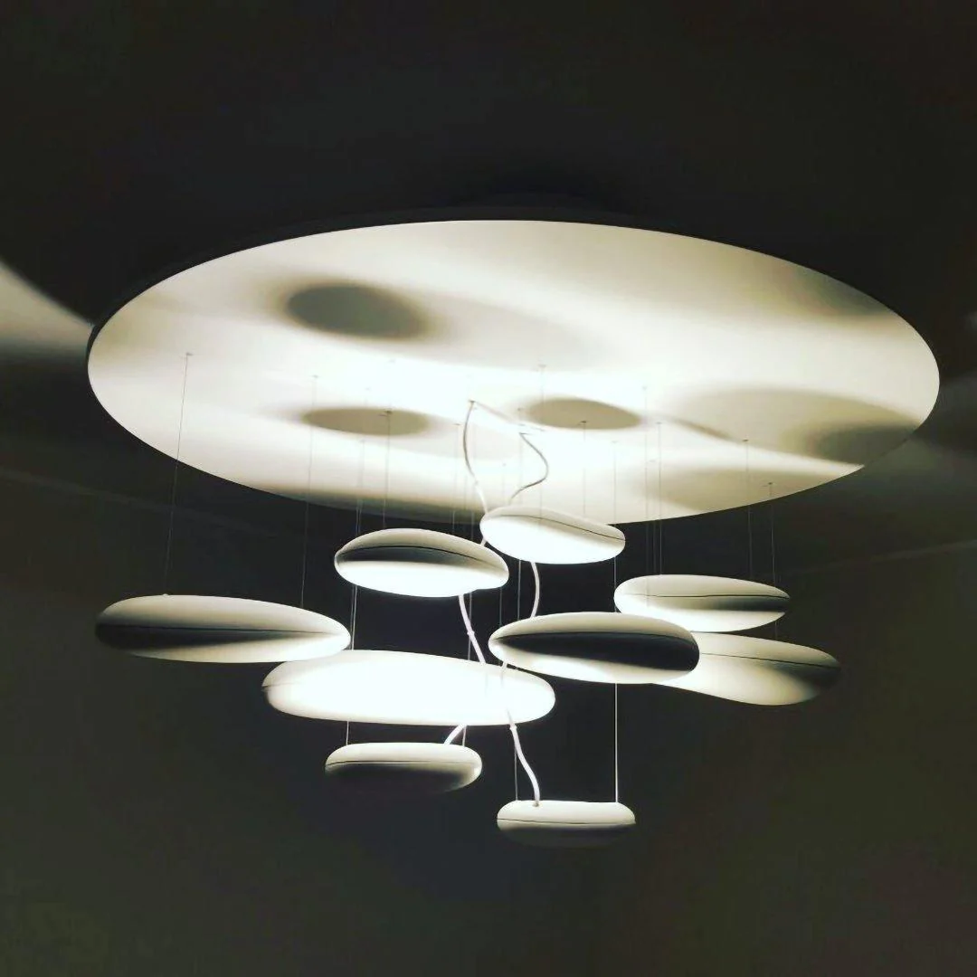Lustra Chandelier Aluminum Sculptural - Image 127