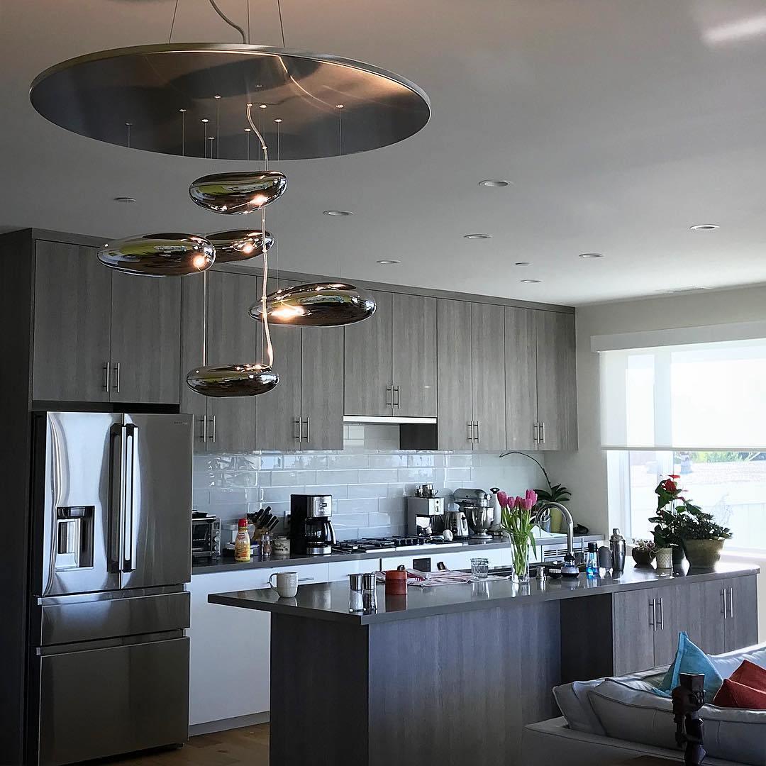 Lustra Chandelier Aluminum Sculptural - Image 135