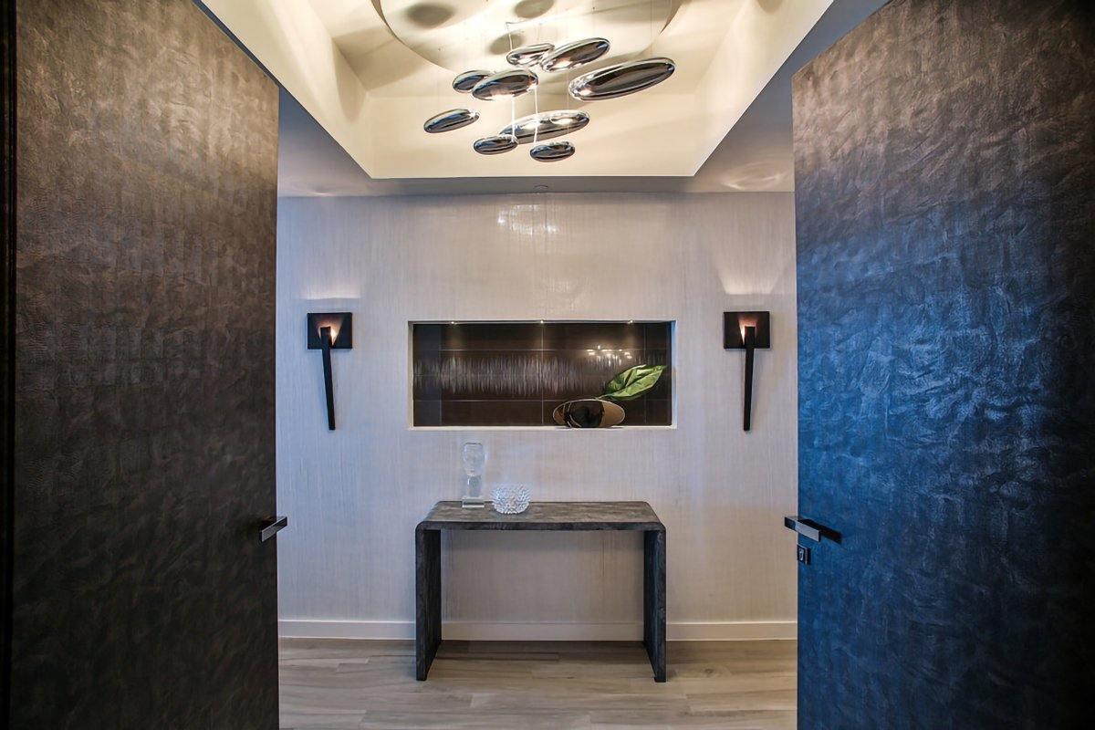 Lustra Chandelier Aluminum Sculptural - Image 15