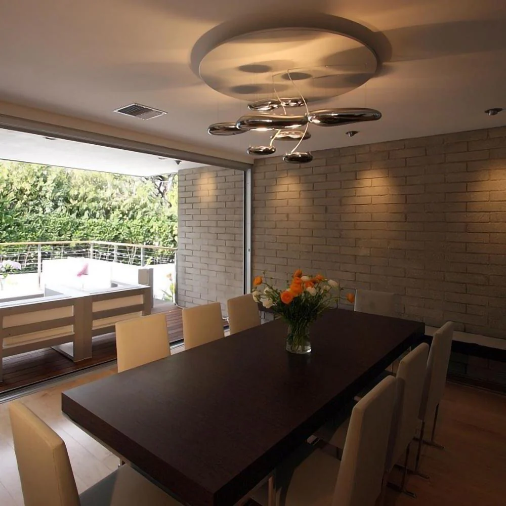 Lustra Chandelier Aluminum Sculptural - Image 16